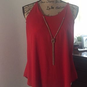 Red nice top